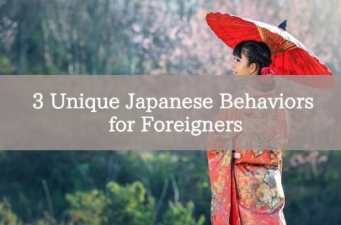 3 Unique Japanese Behaviors for Foreigners