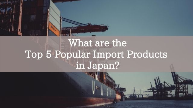 What are the Top 5 Popular Import Products in Japan?