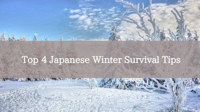 Top 4 Japanese Winter Survival Tips
